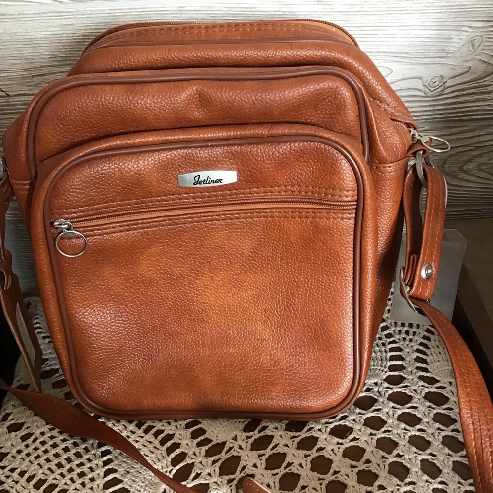 Vintage Jetliner Travel Bag, Retro carry on bag